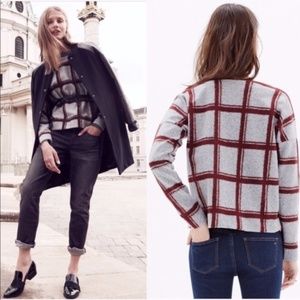 Madewell Plaid Touchtone Sweatshirt